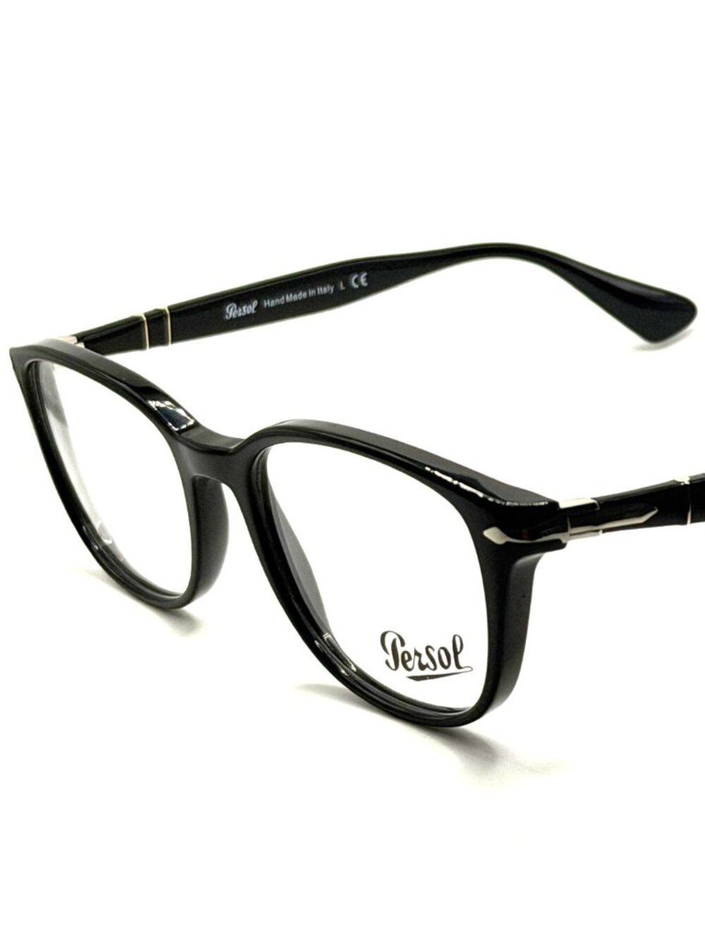 NEW PERSOL PO 3163-V 95 BLACK EYEGLASSES 54MM 19 145